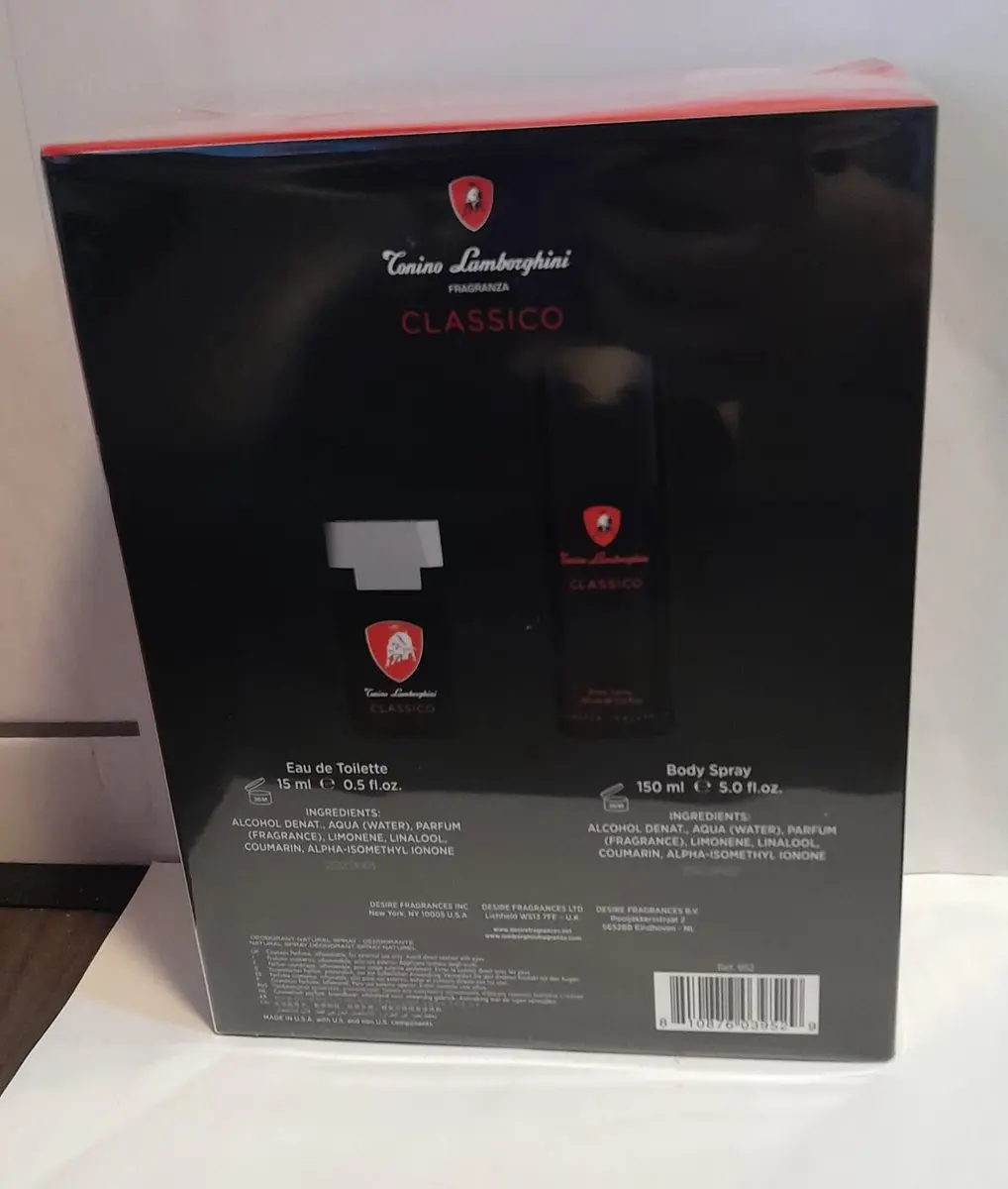 Tonino Lamborghini Classico Giftset - Eau de Toilette & Body Spray 175ml