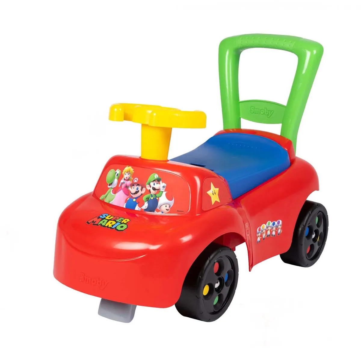 Smoby Loopauto Super Mario - Rood