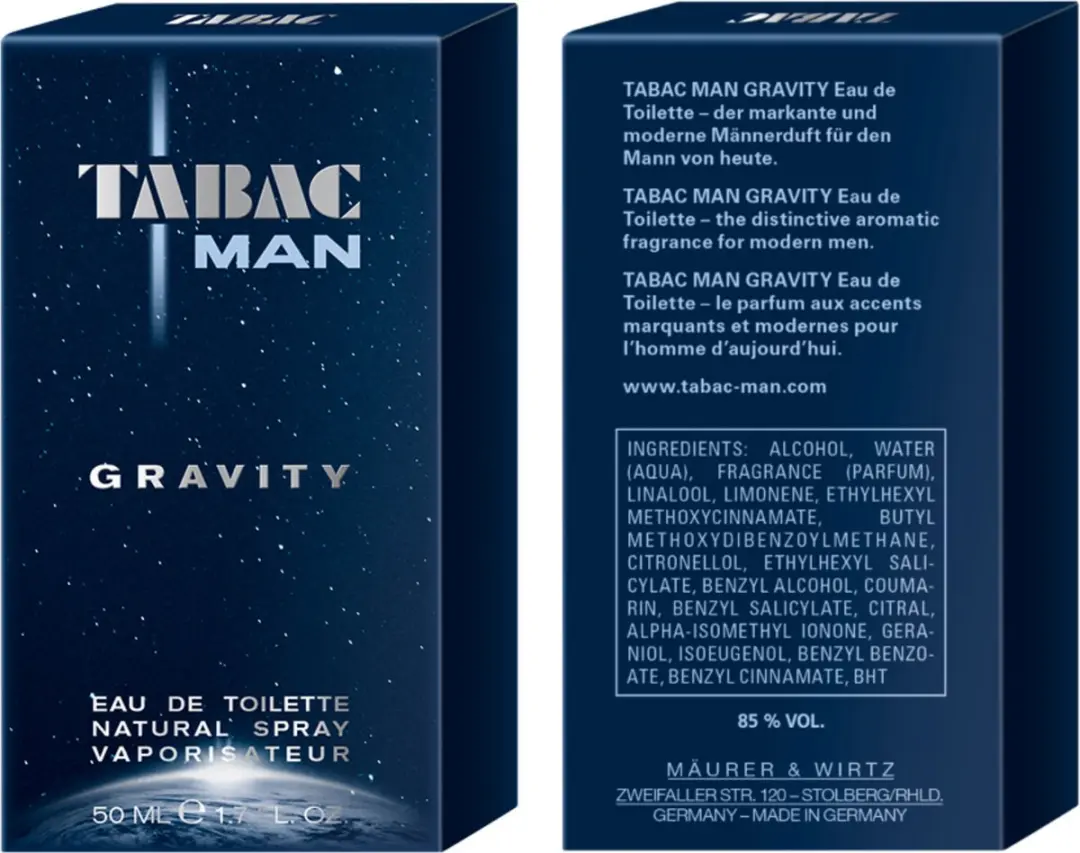 Tabac Man Gravity Eau de Toilette 50ml