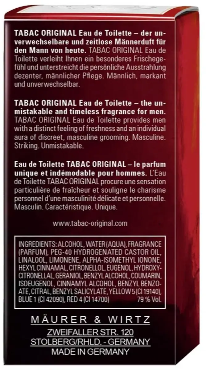 Tabac Original Eau de Toilette Spray 30ml