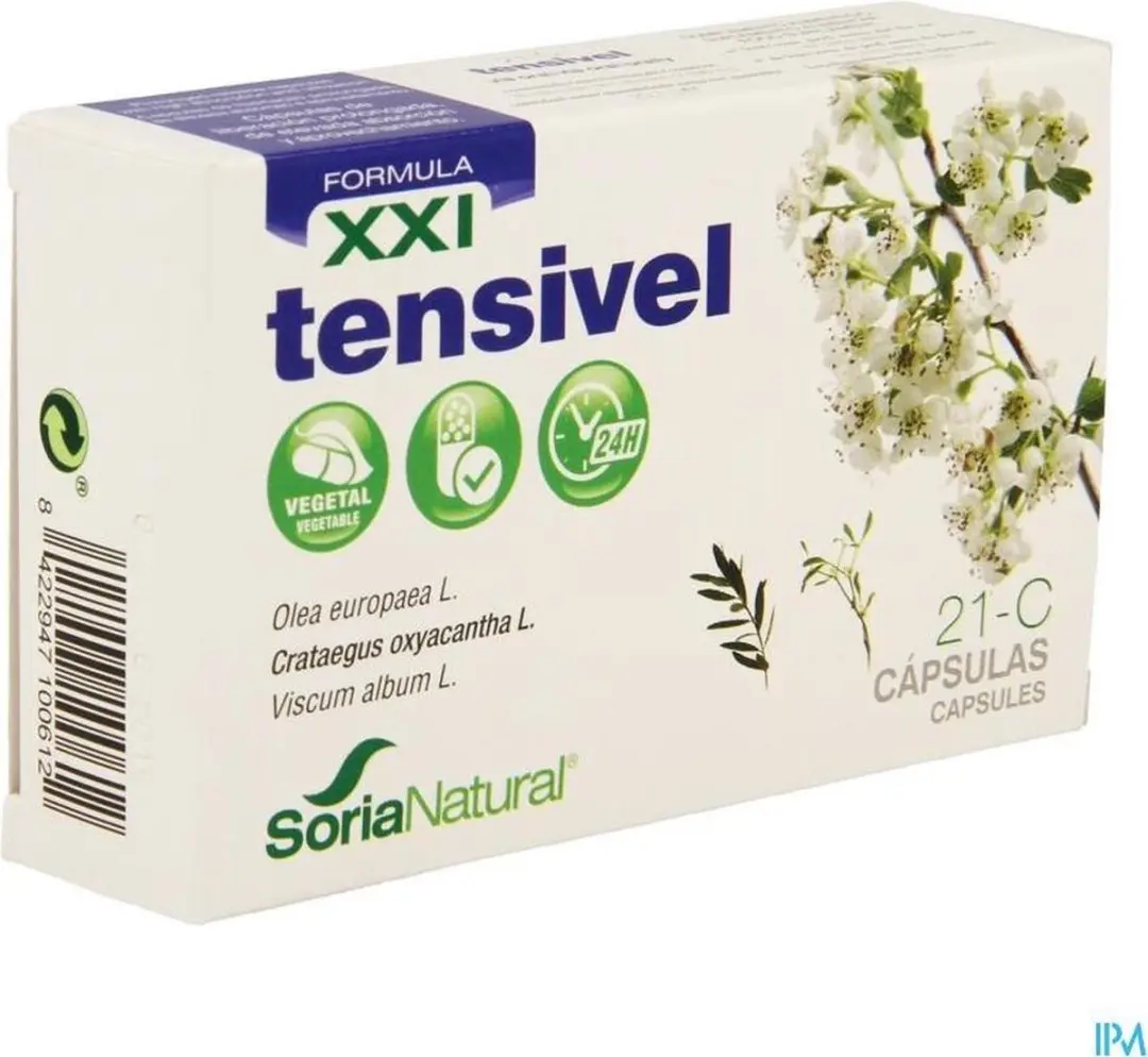 Soria Natural Tensivel 21-c 690mg 30 Stuks