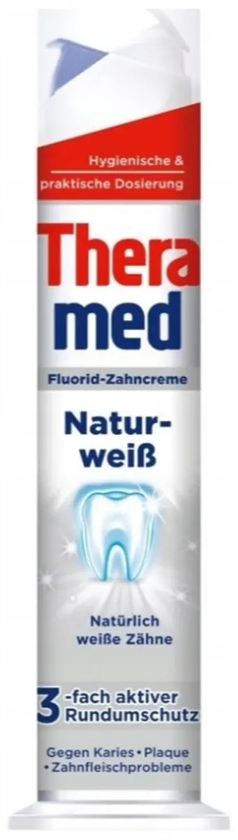 Theramed Natuurlijk Wit Dispenser 100ml