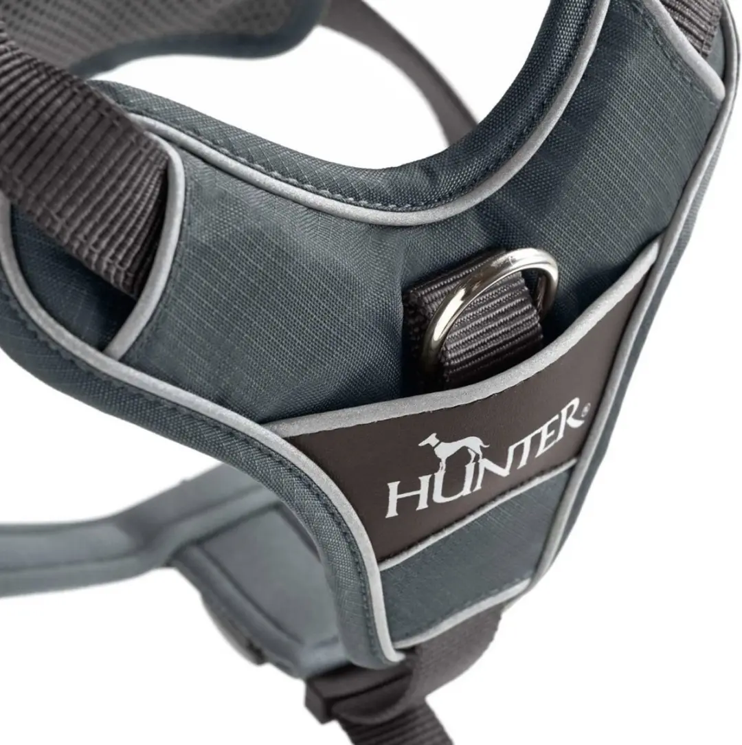 Hunter Harnas Divo Grijs - Hondentuig - Maat L-XL