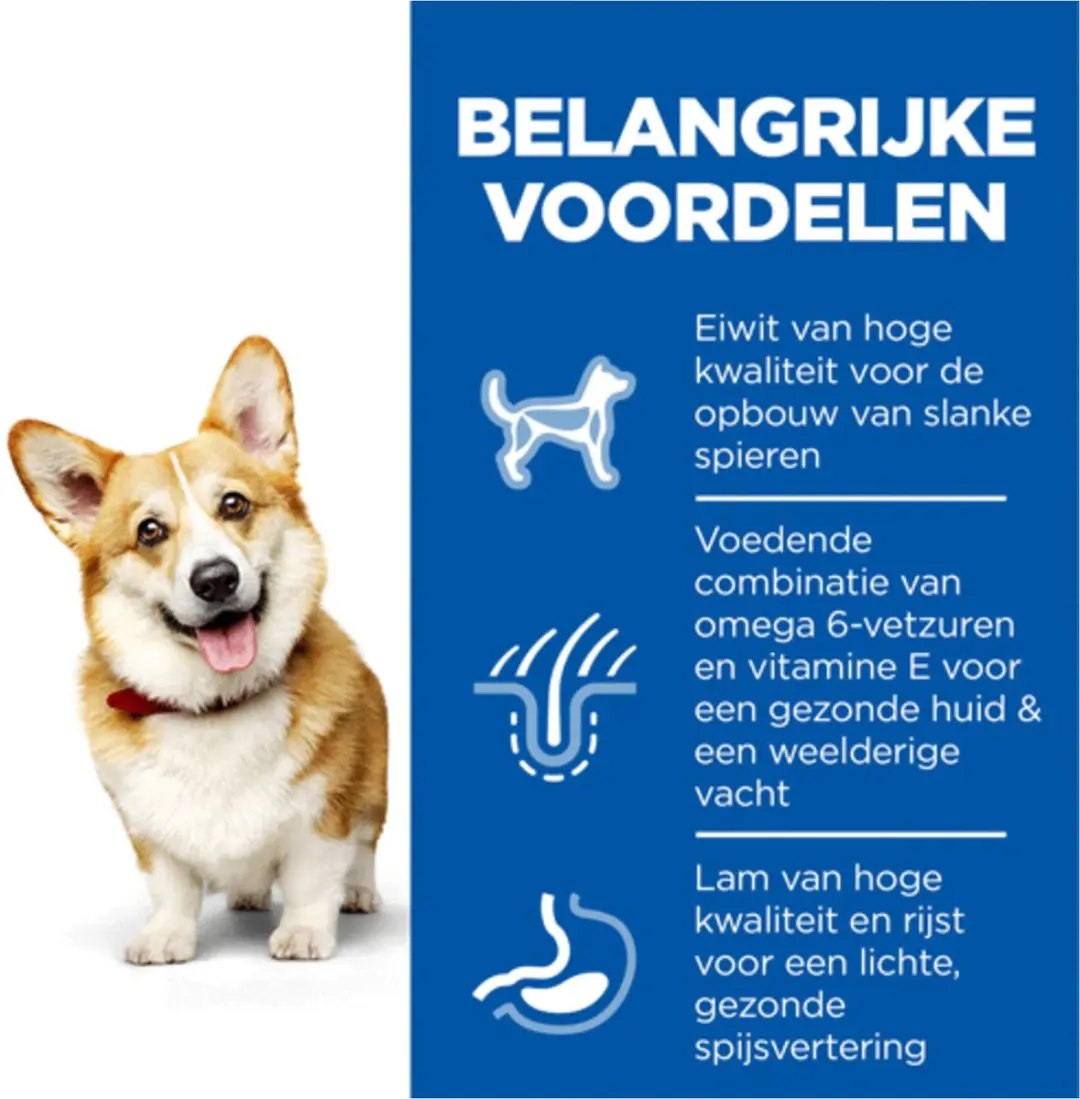 Hill's Canine Adult Mini & Mini Lam&Rijst 6kg