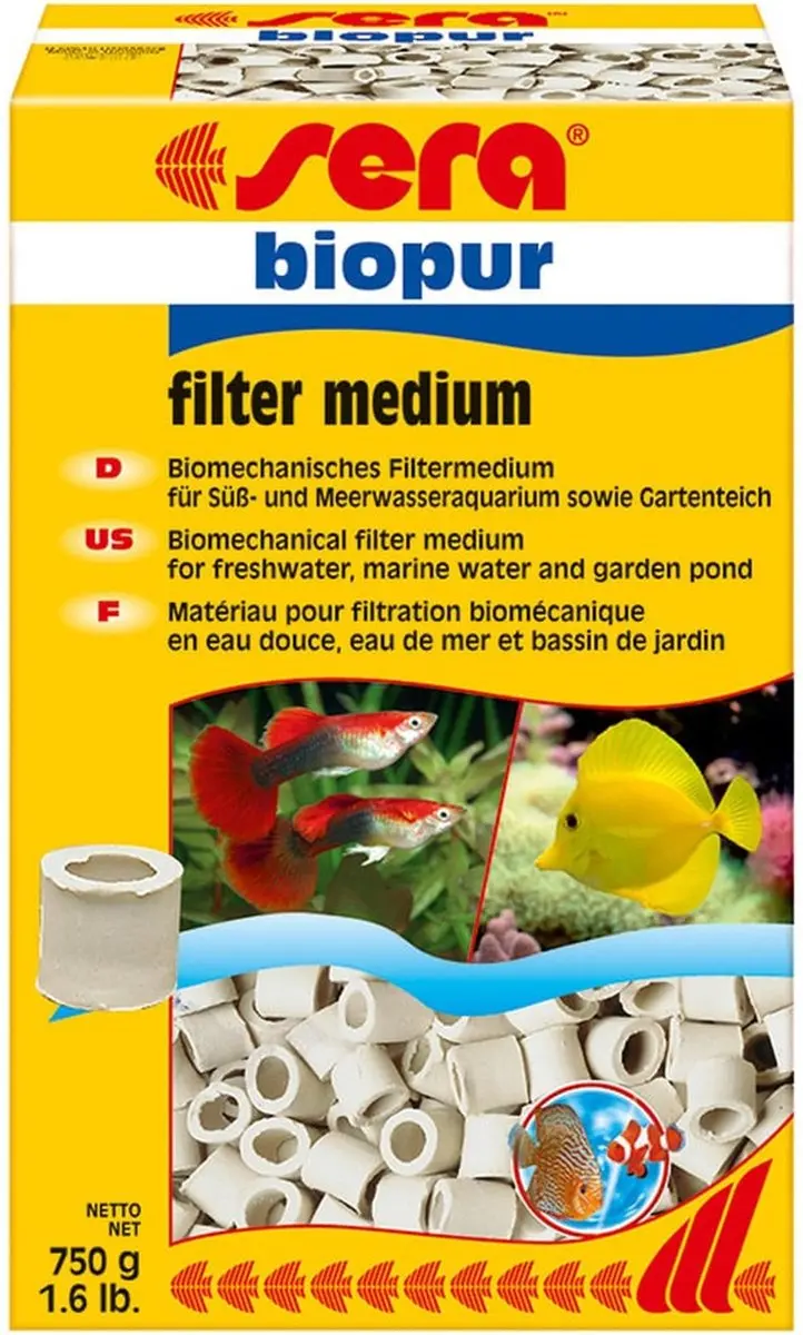 Sera Biopur Biomechanisch Filtermedium 750g