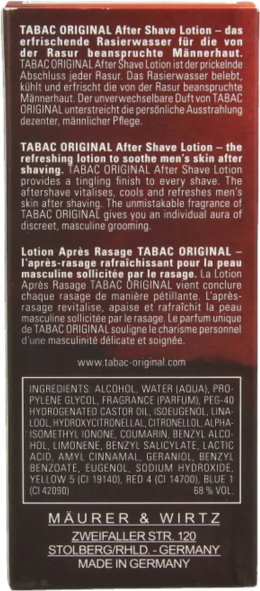 Tabac Original Aftershave Lotion 50ml