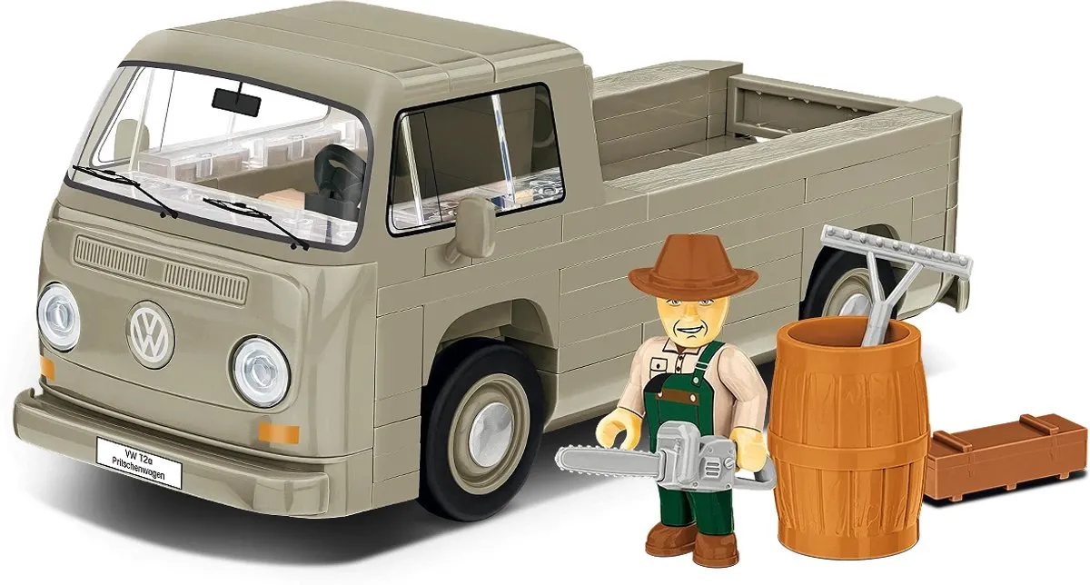 Cobi VW T2A Pickup Bus 151-delig - Meerkleurig
