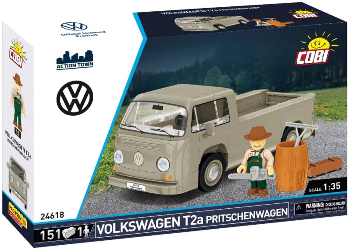 Cobi VW T2A Pickup Bus 151-delig