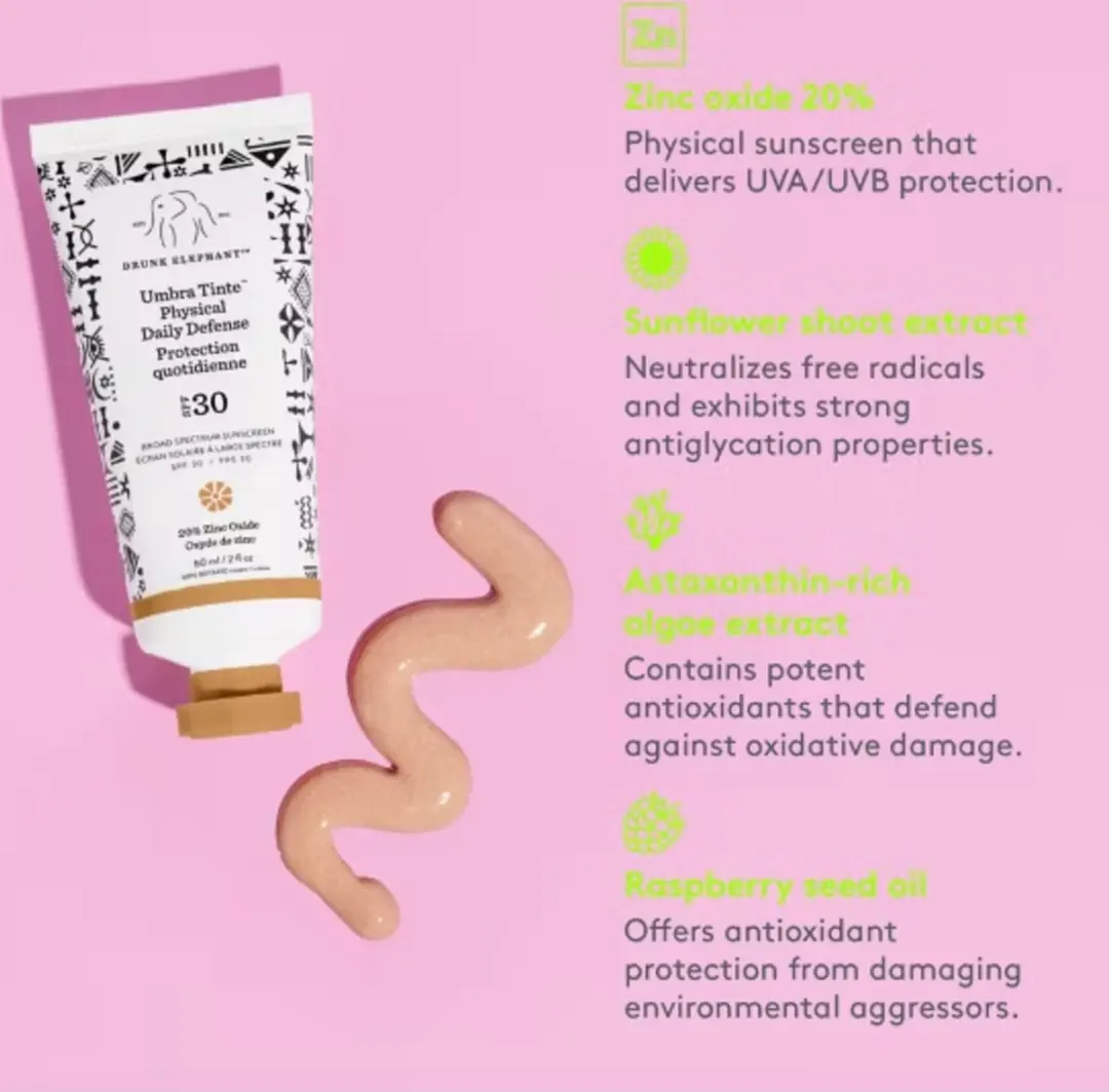 Drunk Elephant Umbra Tinte SPF 30 Zonnebrandcrème 60ml