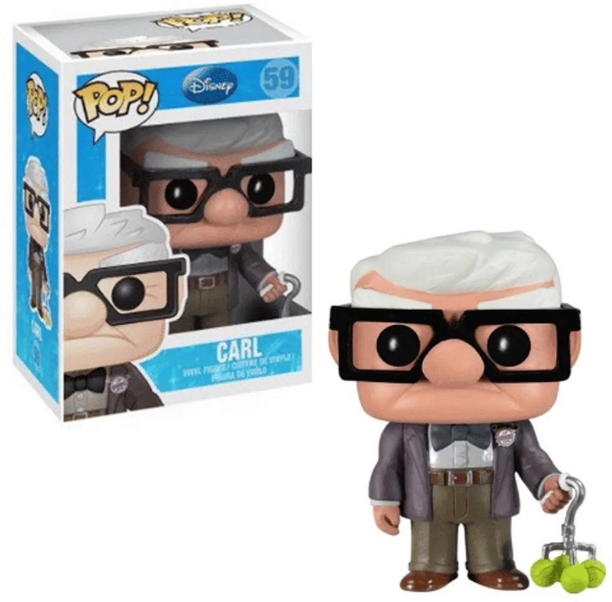 Funko Pop! Disney UP Carl #59 - Multi - afbeelding 3 van 3