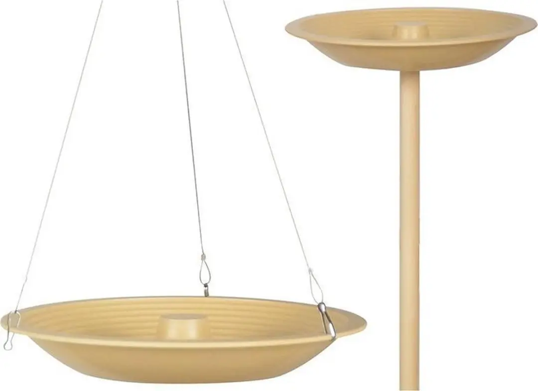 Esschert Design Hangend Vogelbad Bamboe