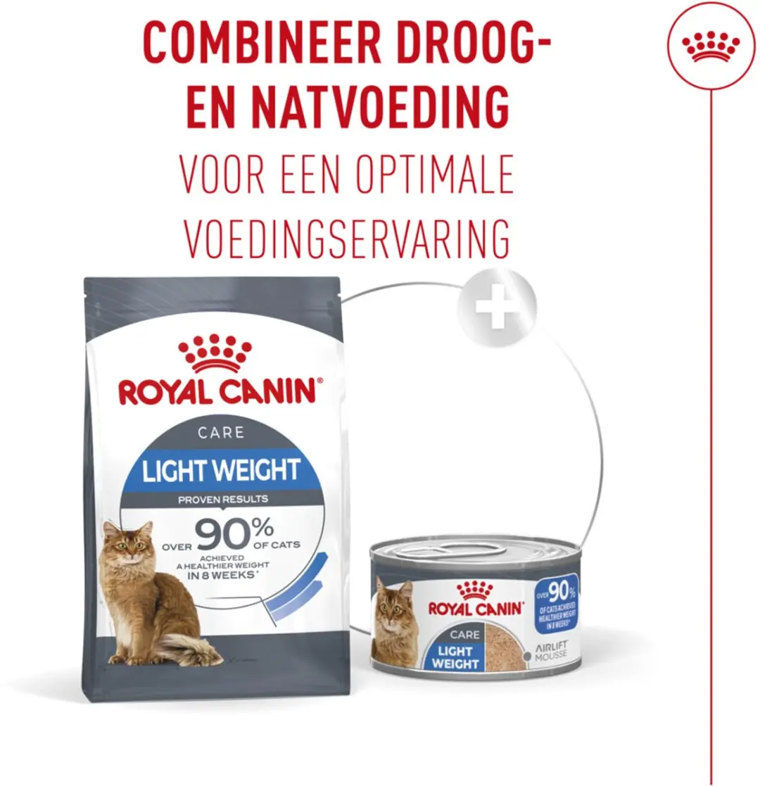 Royal Canin Kattenvoer Nat Light Weight Care Airlift Mousse - 12x85g