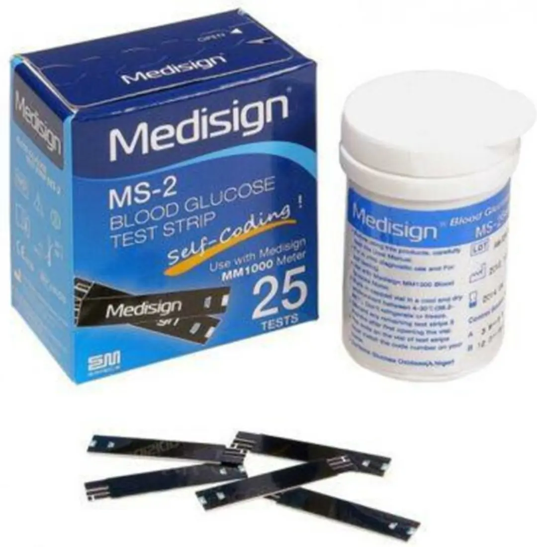 Testjezelf.nu Glucoseteststrips MM1000 Kat & Hond