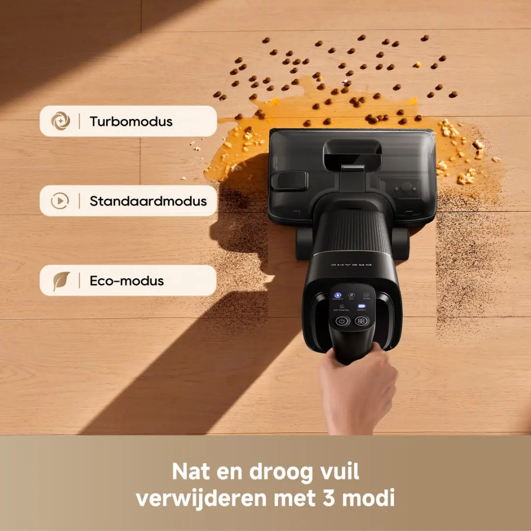 Dreame G12 Pro Flex Stofzuiger - Zelfreinigend - 300W - Zwart - afbeelding 6 van 6