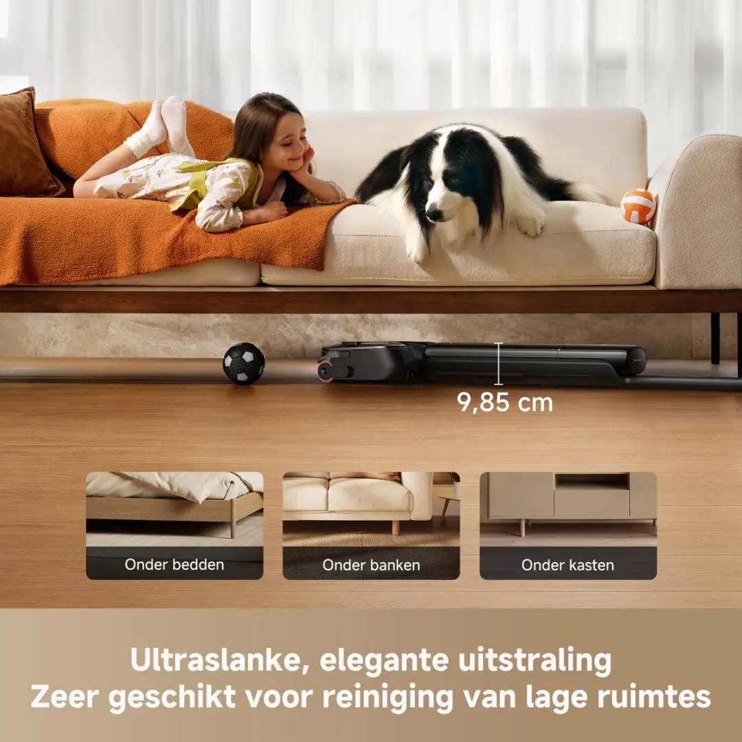 Dreame T14 Pro Stofzuiger - 25000 Pa - Zwart - afbeelding 4 van 6