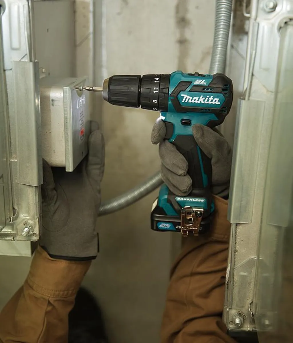 Makita HP332DSAJ Accu Klopboor-/Schroefmachine 10.8V - 2.0Ah - 21 standen - afbeelding 6 van 6