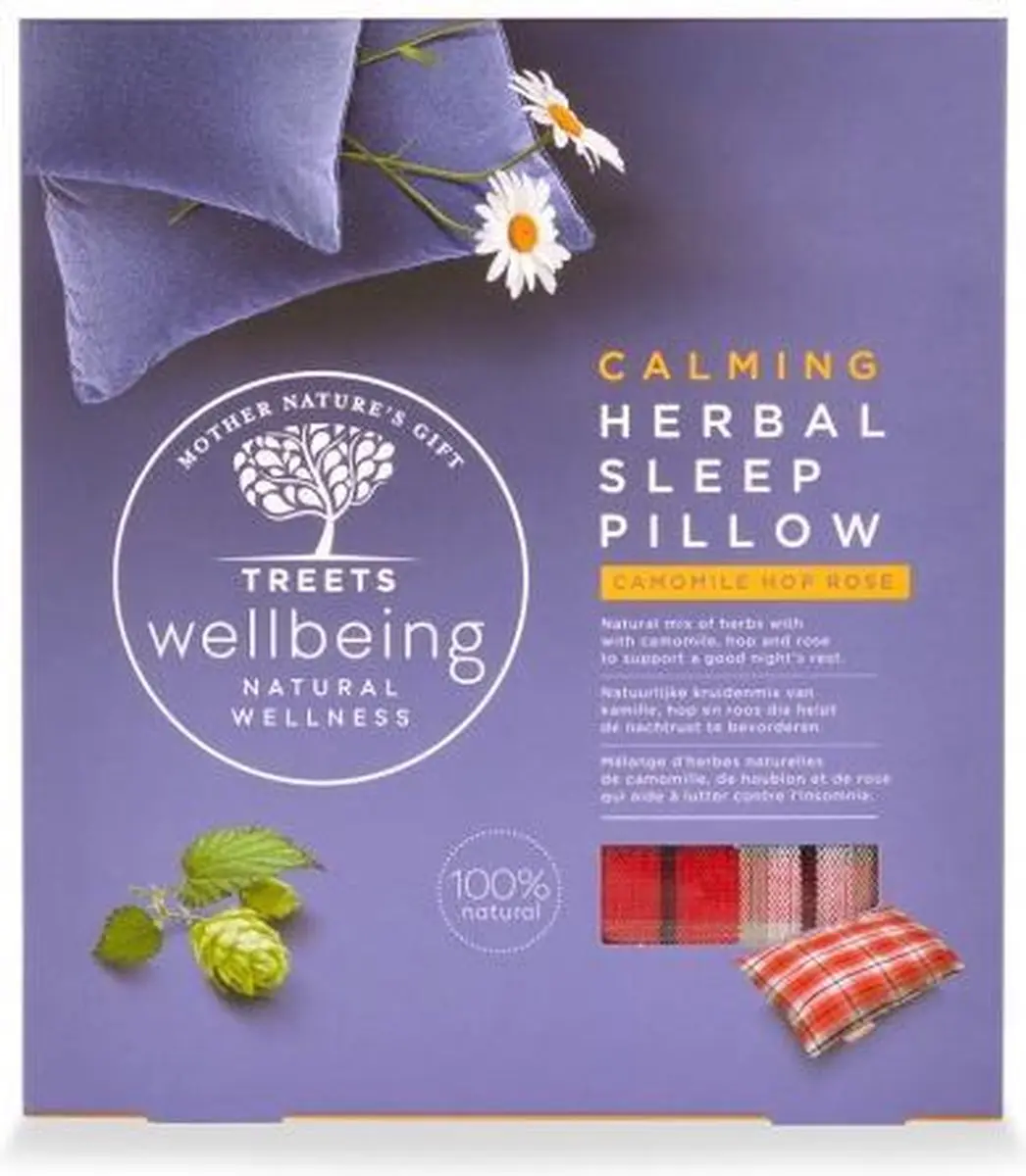 Treets Herbal Calming Sleep Pillow