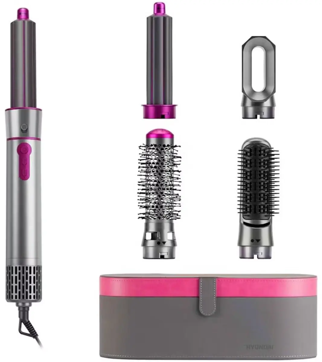 Hyundai Elektrische Multi Styler 5-in-1 - Zwart/Rose