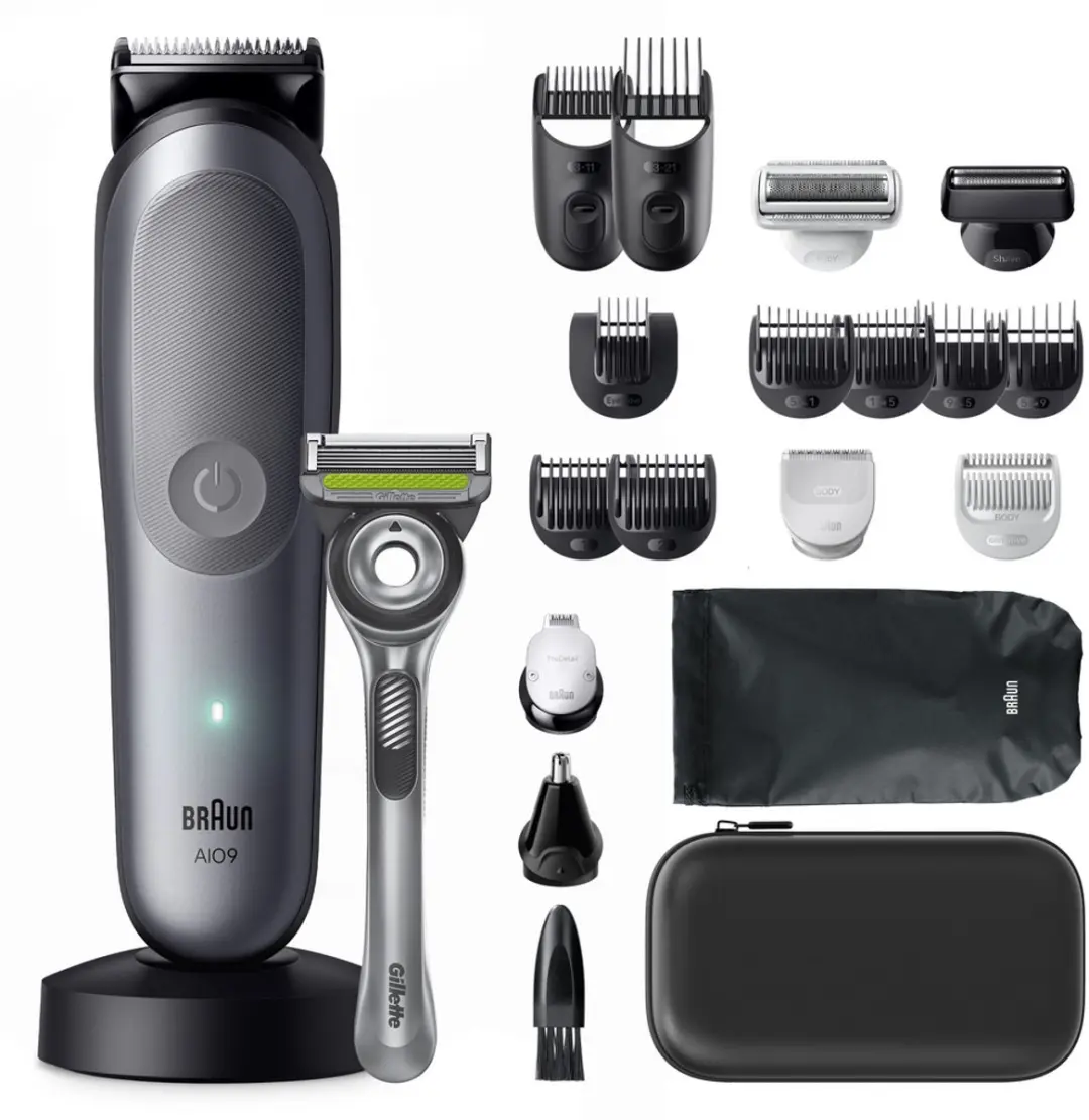 Braun All-in-One Series 9 AIO9540 Trimmer - 20-in-1 - Grijs