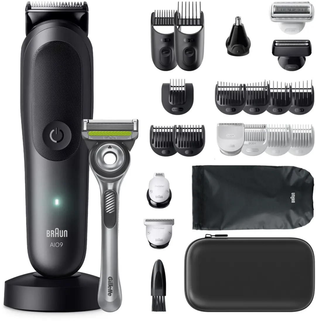 Braun All-in-One Series 9 AIO9560 Trimmer - Grijs - 23-in-1