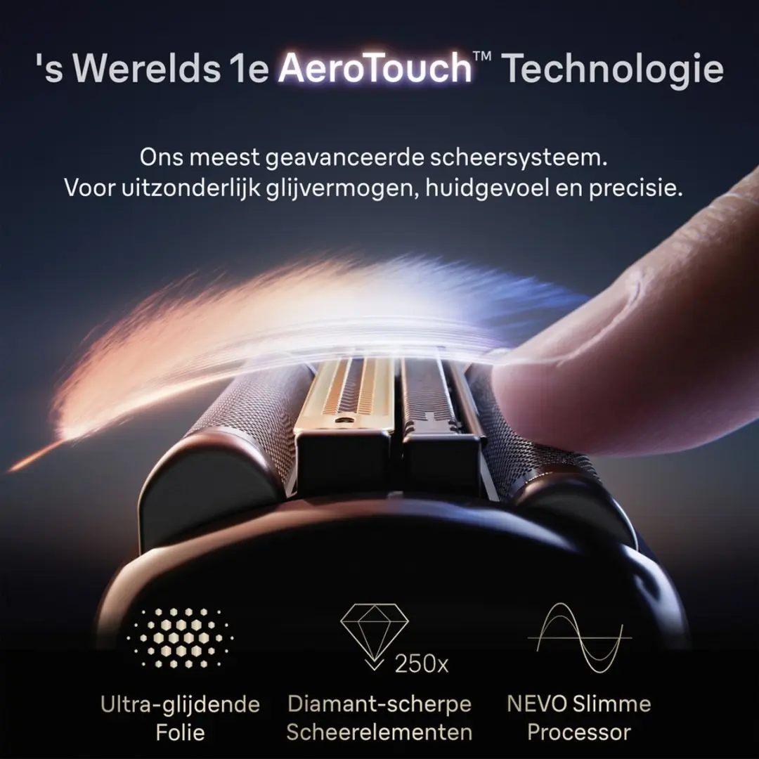 Braun NEVO Vervangende Scheerkop - Zwart