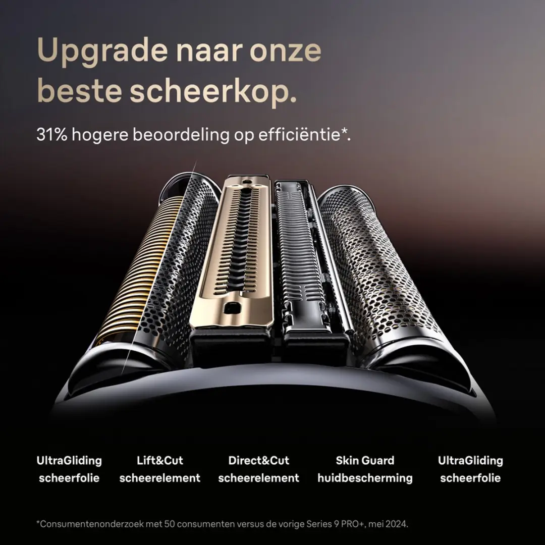 Braun NEVO Vervangende Scheerkop - Zwart