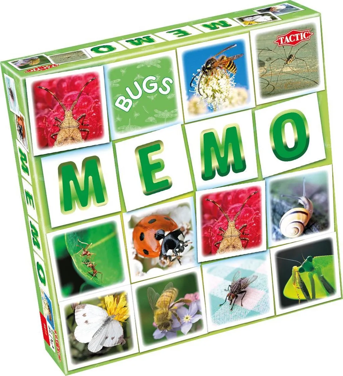 Tactic Memory Bugs Memo Kaartspel - 56315