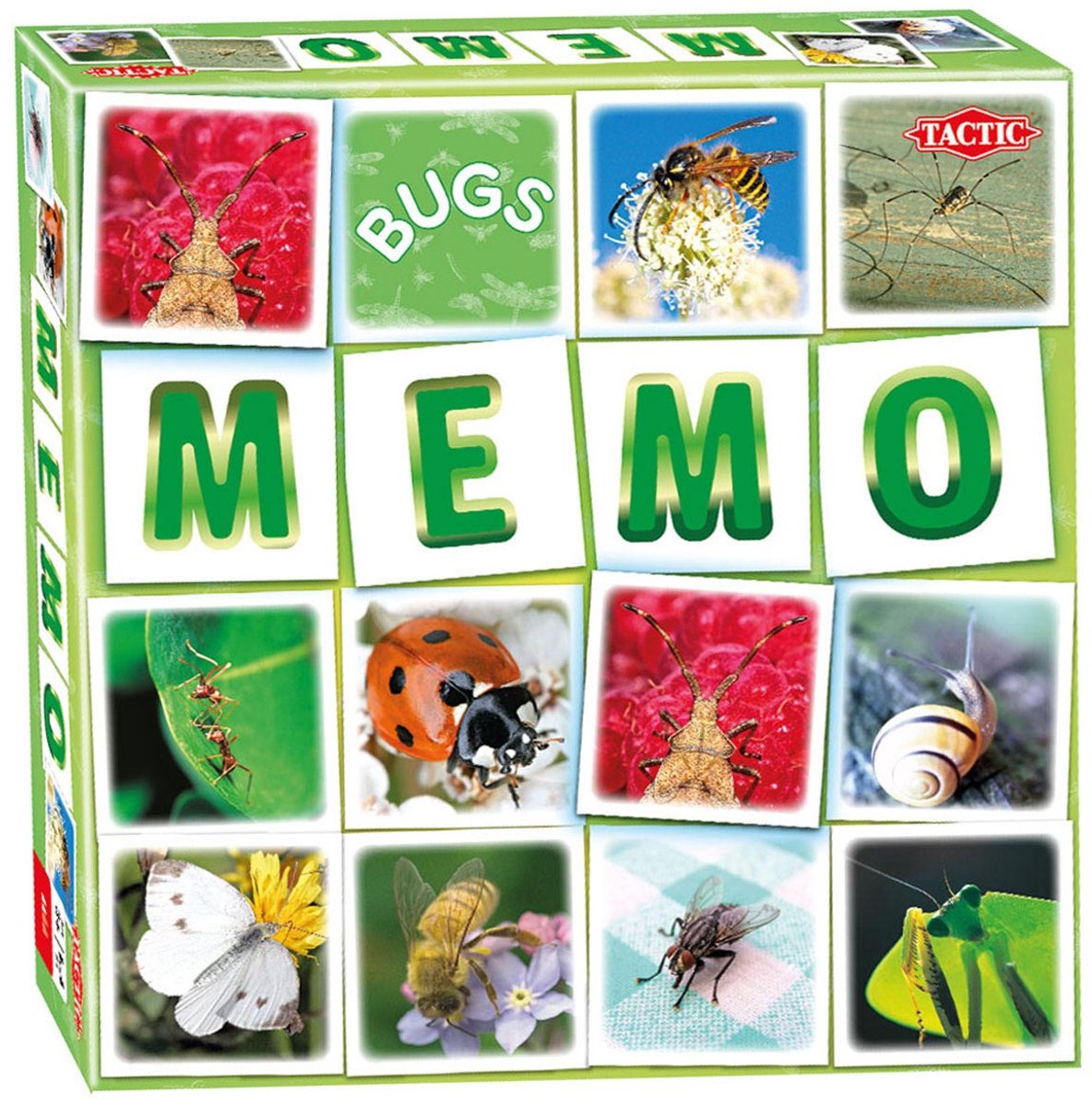 Tactic Memory - Kaartspel - Memo - Insecten
