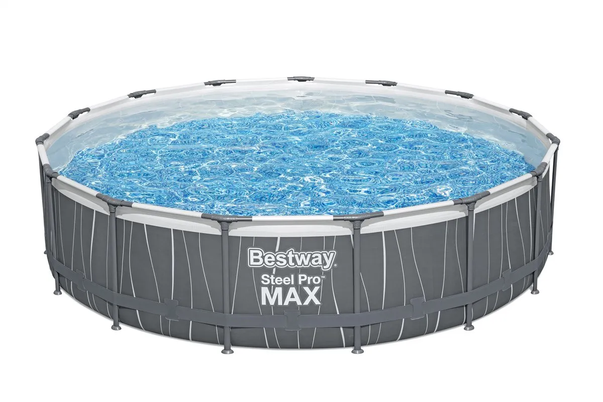 Bestway Steel Pro Max Zwembad 457cm - Grijs