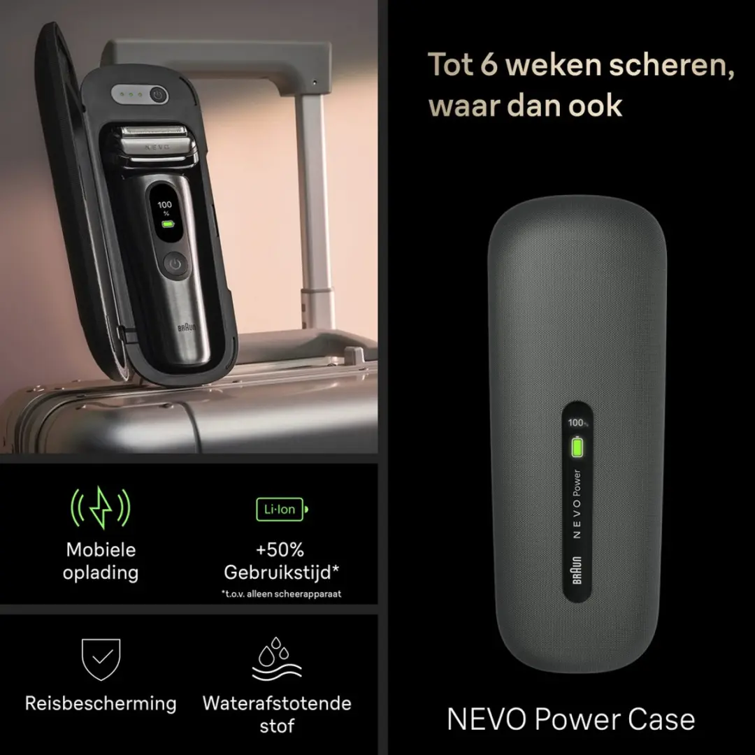 Braun NEVO NEVO17010C Elektrisch Scheerapparaat - Grafiet