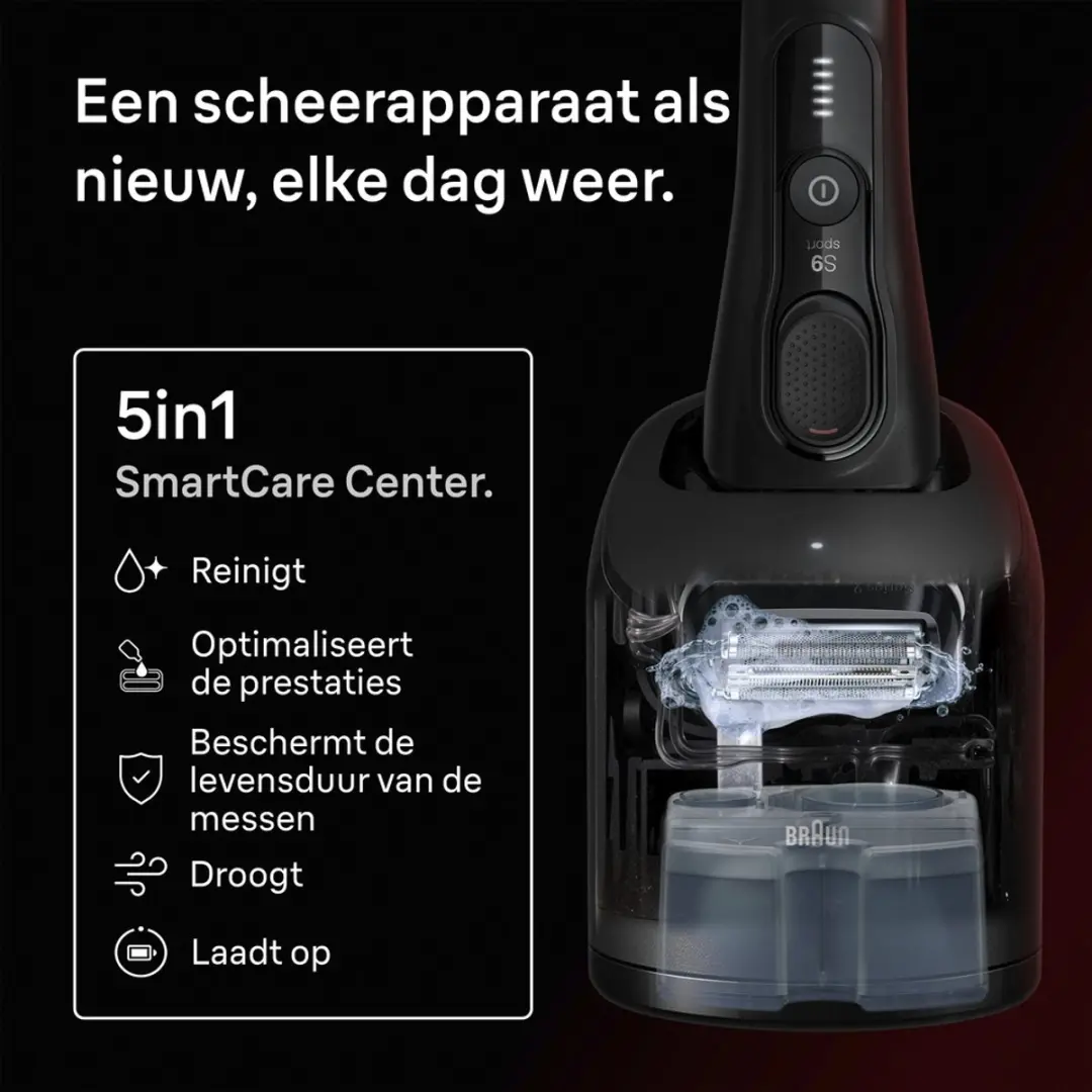 Braun Series 9 9150cc Elektrisch Scheerapparaat - Zwart