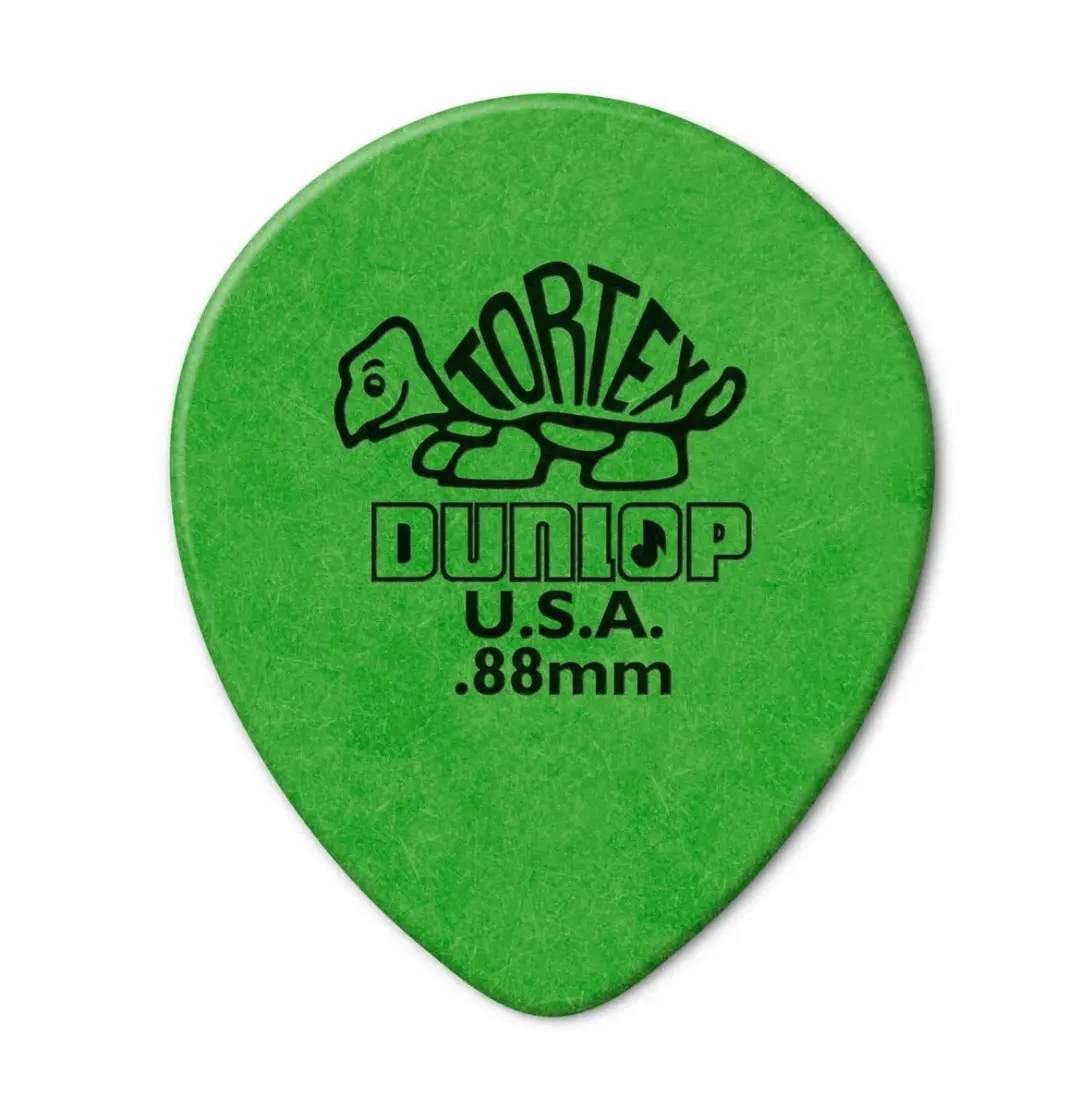 Dunlop Tortex Teardrop Plectrums 0.88mm