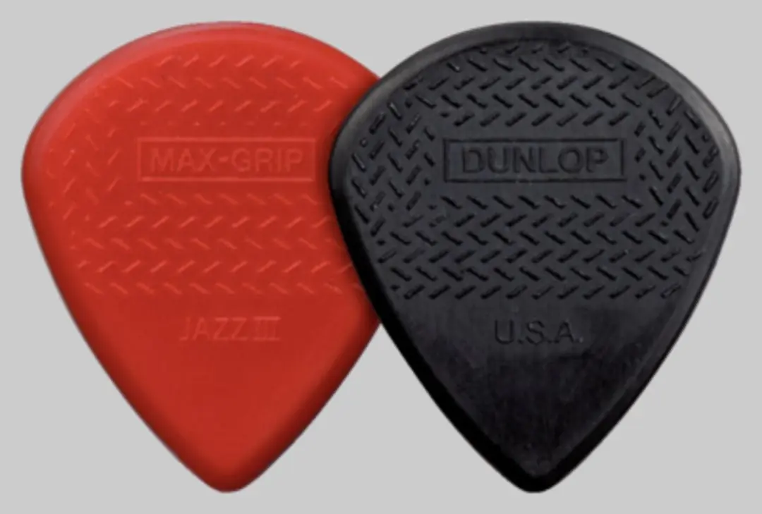 Dunlop Max Grip Jazz III Plectrums