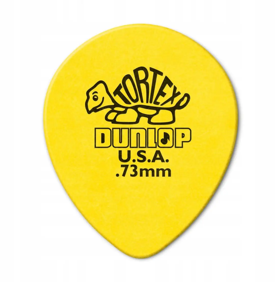 Dunlop Tortex Teardrop Plectrums 0,73mm - Groen