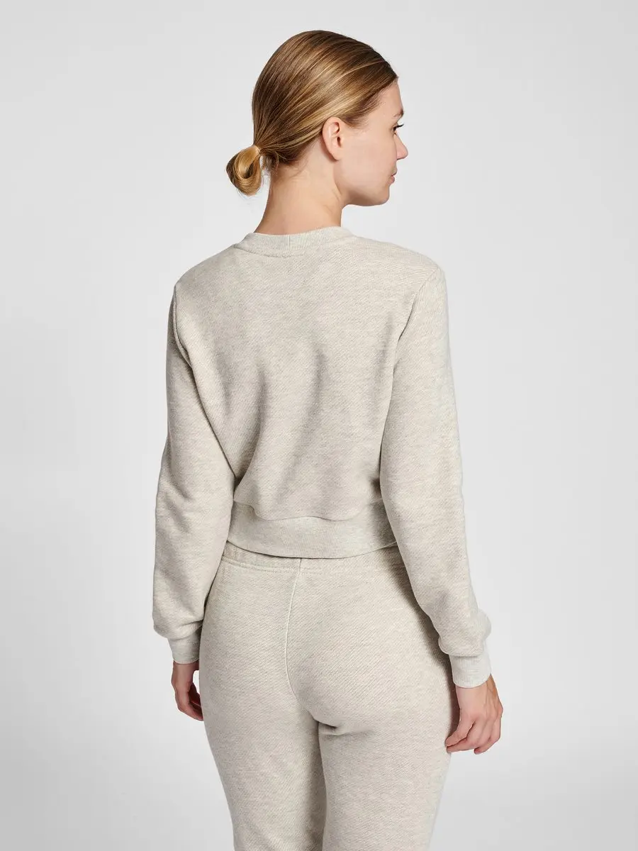 Hummel Shai Short Sweatshirt - M - Legacy Melange