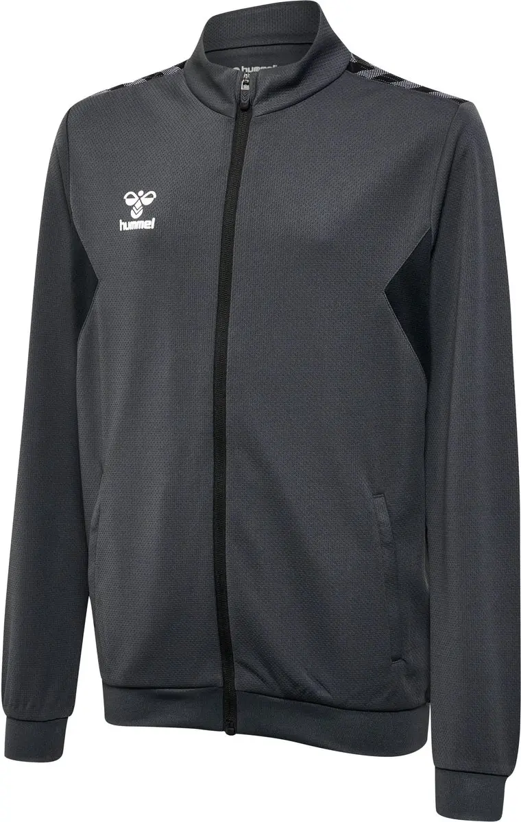 Hummel HML Authentic PL Zip Jacket Kids - 164 - Asphalt