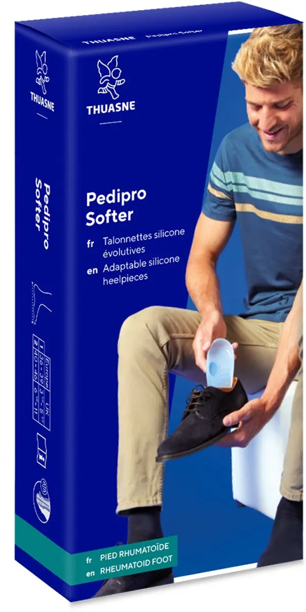 Thuasne PediPro Softer Hielspoor Zooltjes M - 10mm - Transparant