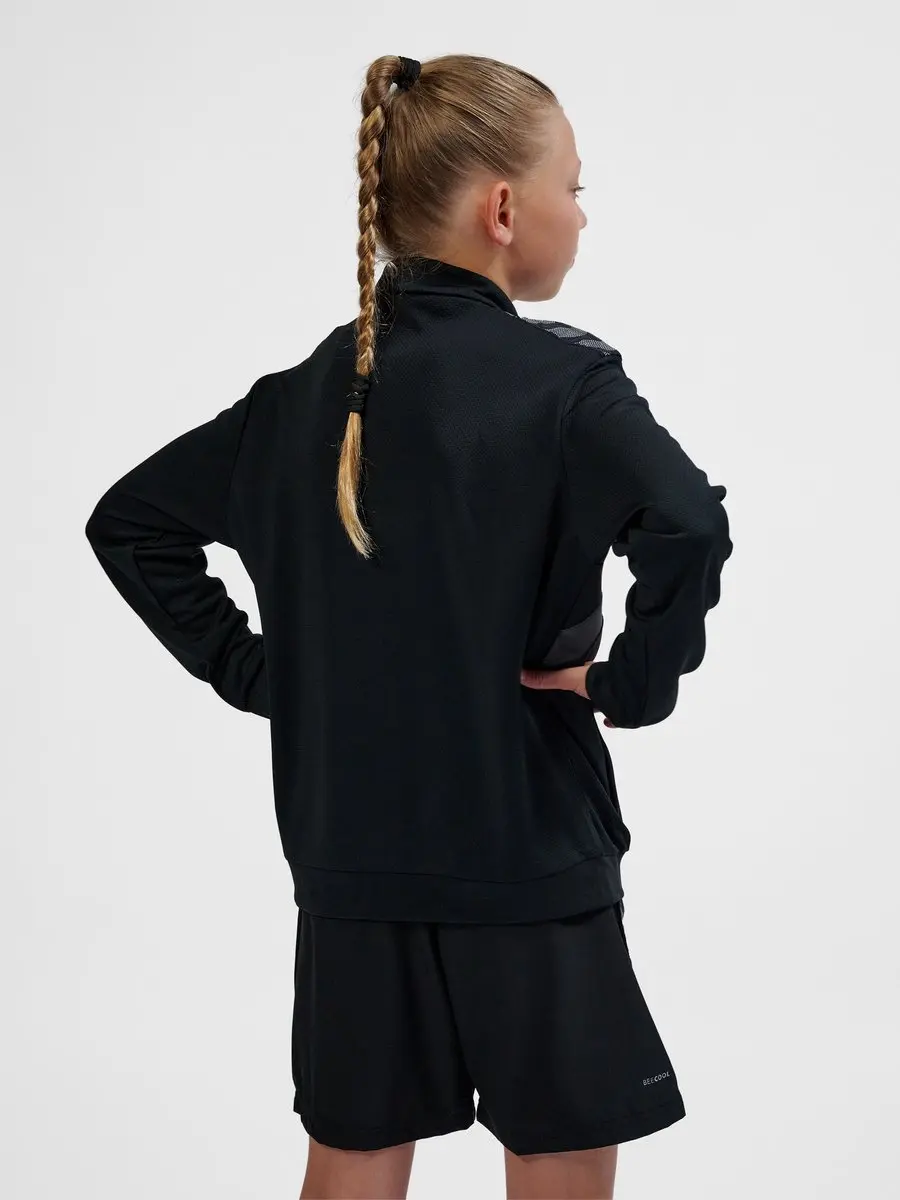 Hummel Authentic Pl Zip Jacket Kids 116 - Zwart - afbeelding 6 van 6