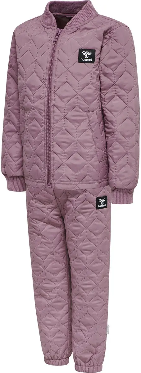 Hummel Sobi Thermoset Trainingspak - 116 cm - Roze