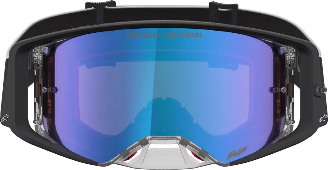 Alpinestars Supertech Atrox Mirror Motocrossbril - Blauw/wit - afbeelding 6 van 6