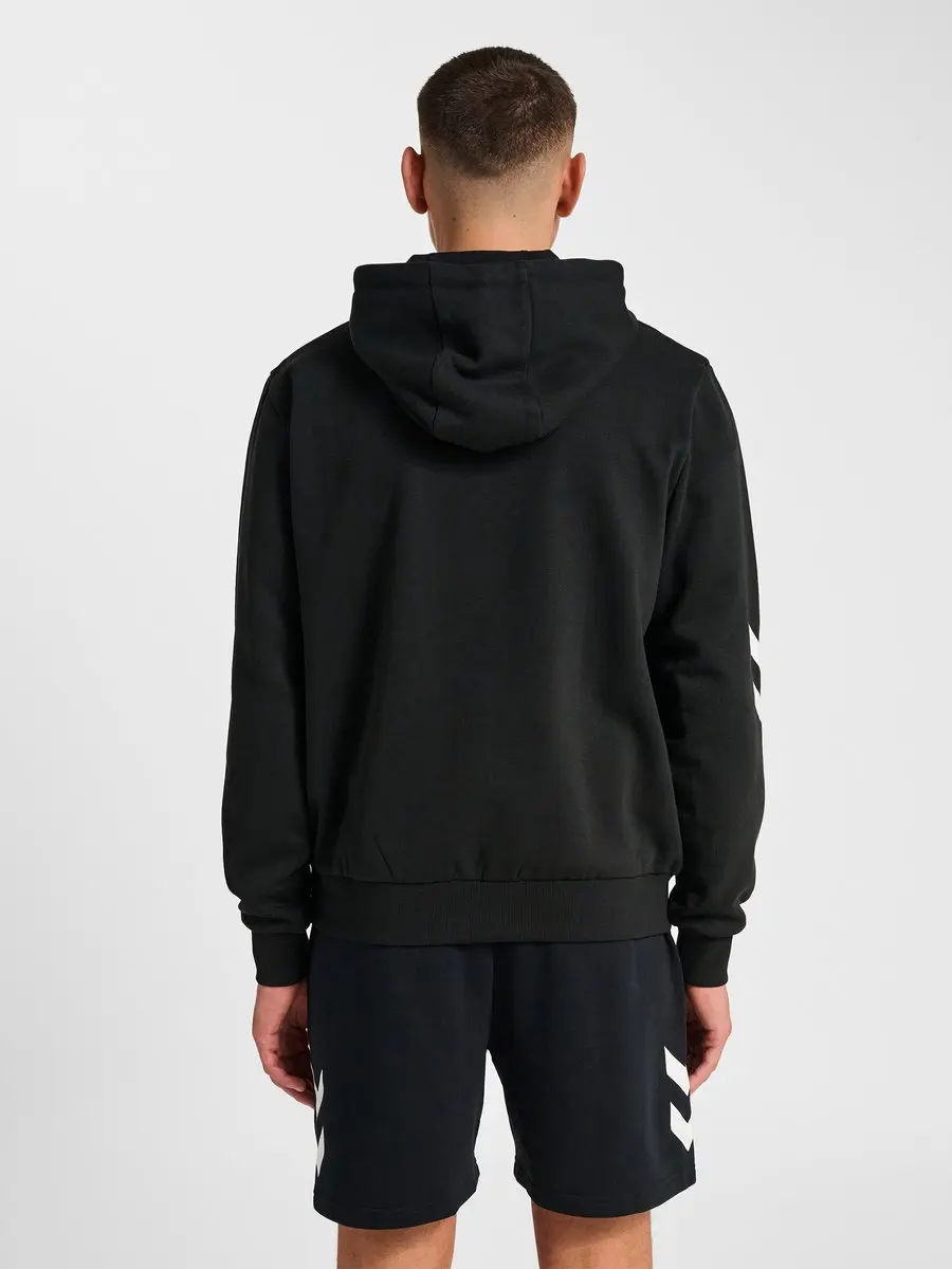 Hummel HMLLEGACY 2.0 Zip Hoodie - XL - Zwart - afbeelding 6 van 6
