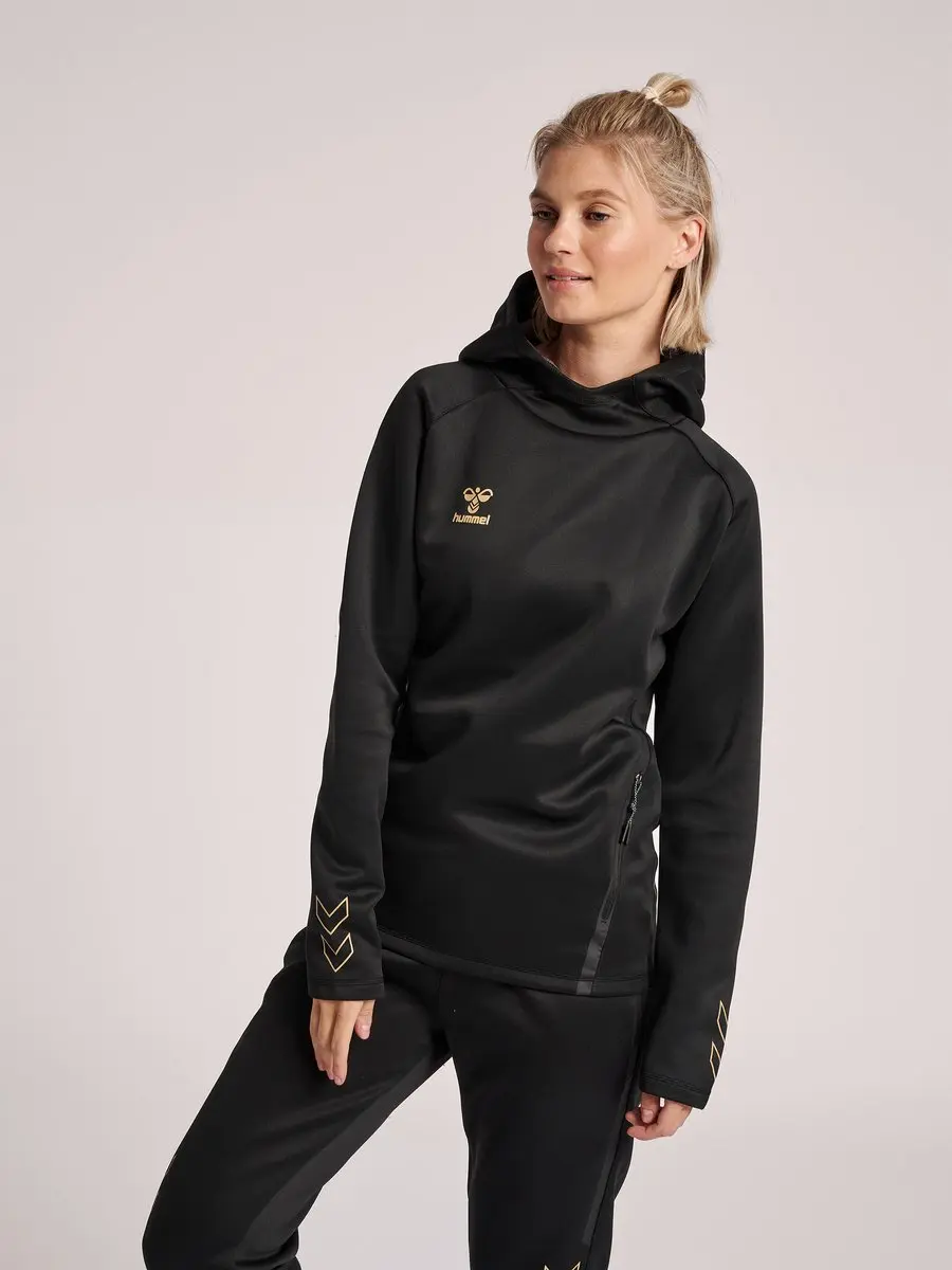 hummel Cima XK Hoodie Dames - XS - Zwart