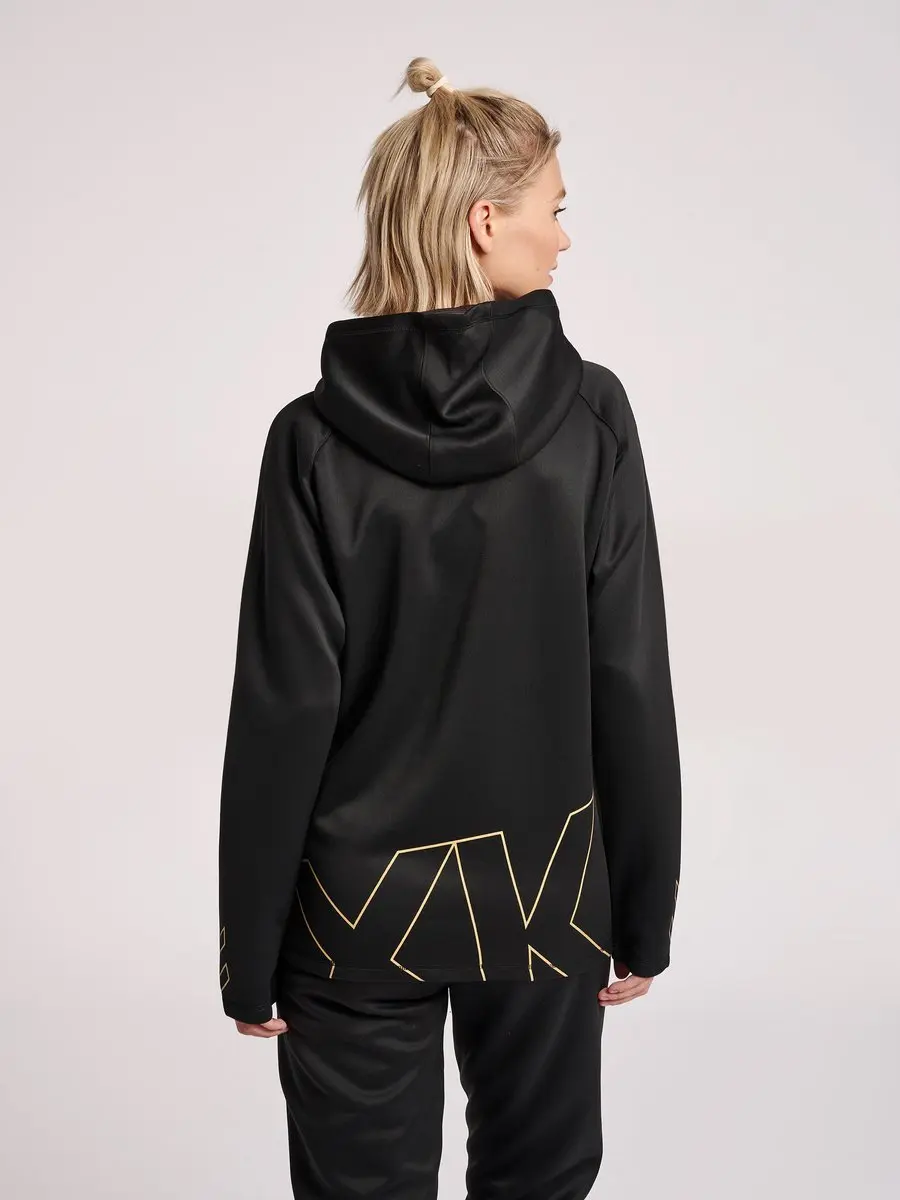 hummel Cima XK Hoodie Dames - XS - Zwart
