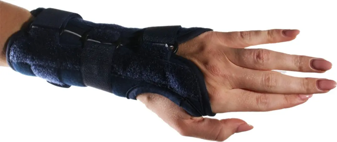 Thuasne Hopital Polsbrace Carpaal Tunnel Syndroom - Maat 4 - Links - Blauw