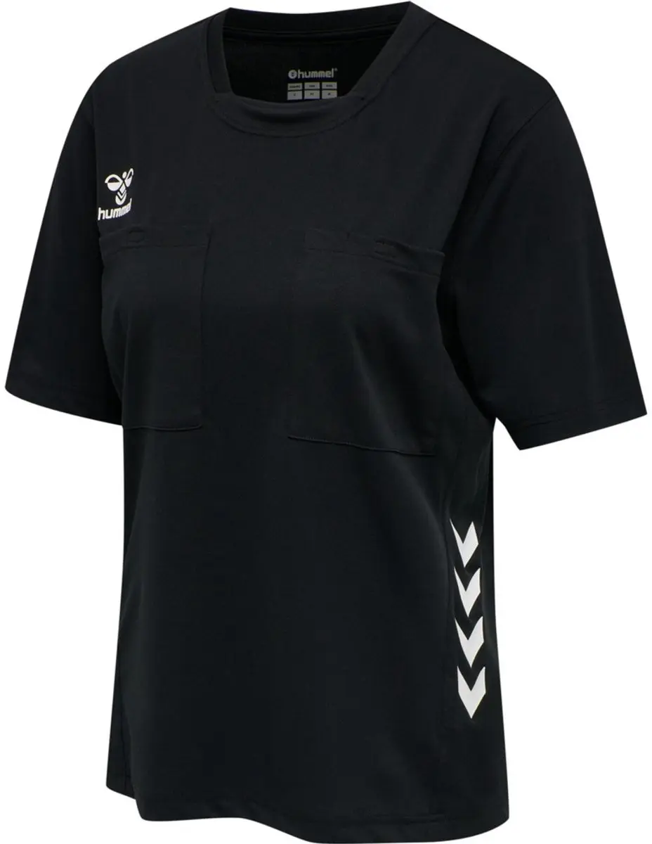 Hummel Referee Chevron SS Jersey Dames XL - Zwart