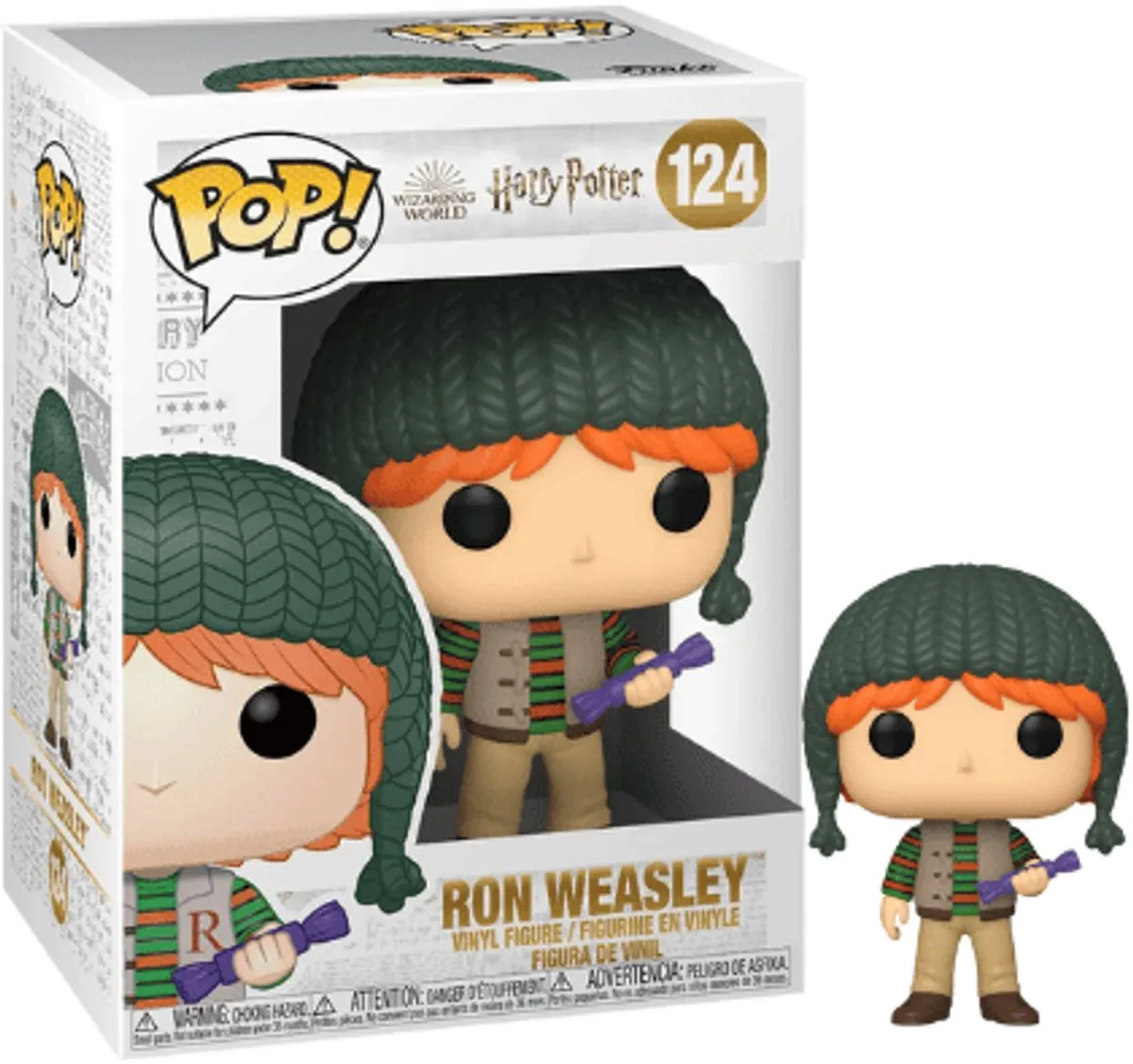 Funko Harry Potter POP! Holiday Ron Weasley 51154 - Multicolor