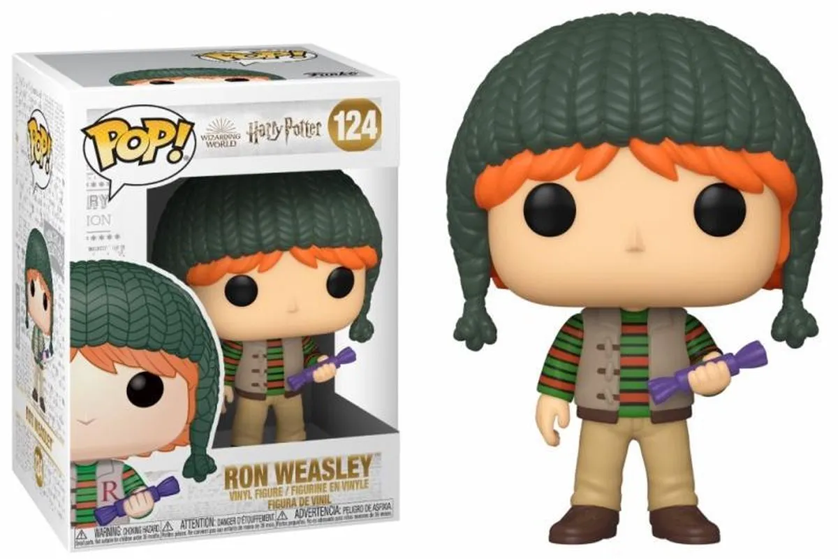 Funko Harry Potter POP! Holiday Ron Weasley 51154 - Multicolor
