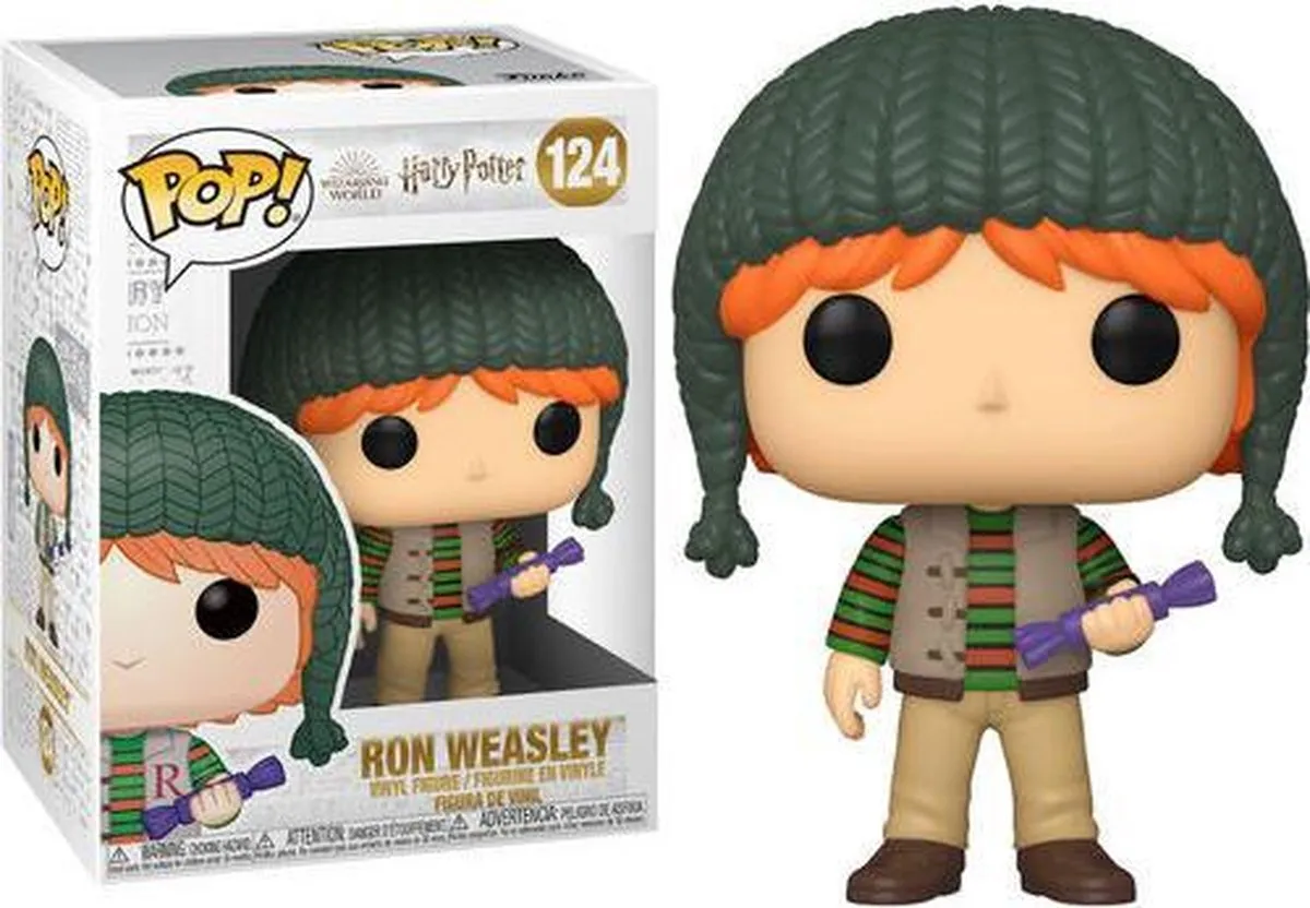 Funko Harry Potter POP! Holiday Ron Weasley 51154 - Multicolor