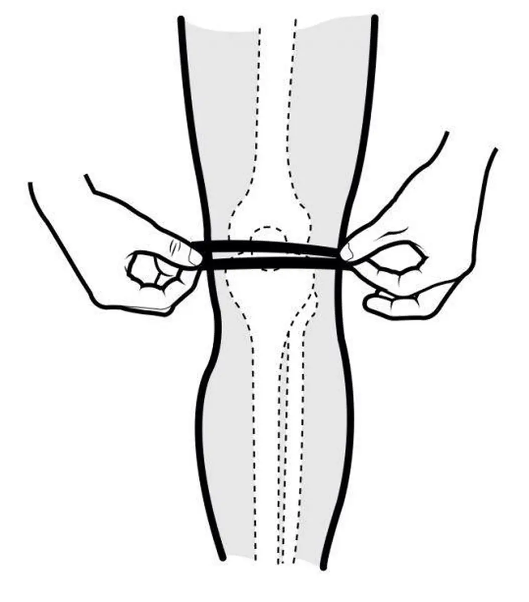 Thuasne Sport Kniebandage - Grijs - afbeelding 6 van 6