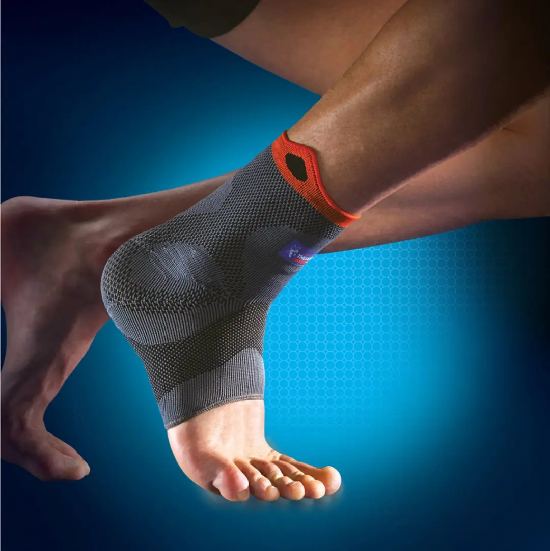 Thuasne Sport Enkelbandage M - Grijs